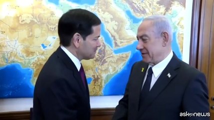 Netanyahu: la visita di Rubio segnala che gli Usa stanno con Israele