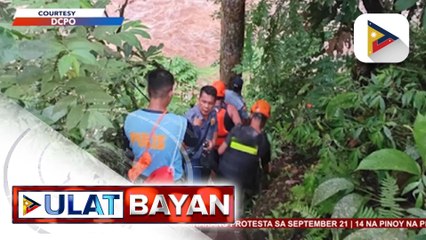 Ilog sa Davao City, biglang tumaas ang lebel | ulat ni Janessa Felix