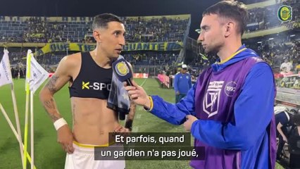 Rosario - Di María : “Le but sur corner rentrant ? Je l’ai cherché, le gardien manquait de confiance”