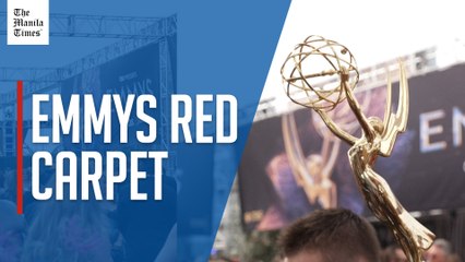 Emmy Awards nominees walk red carpet in Los Angeles