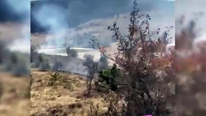 Otluk alanda çıkan yangın kısa sürede söndürüldü
