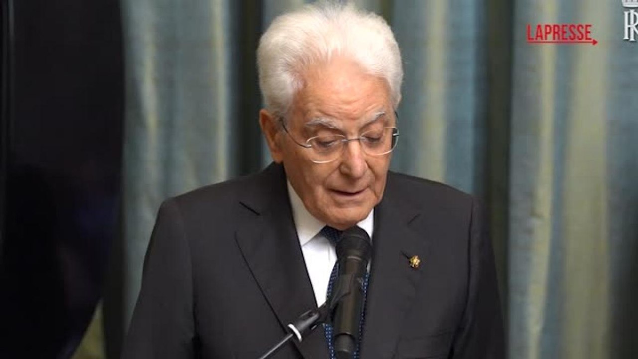 Mattarella: «I diritti dei bambini sono a rischio, come nella disumana condizione di Gaza»