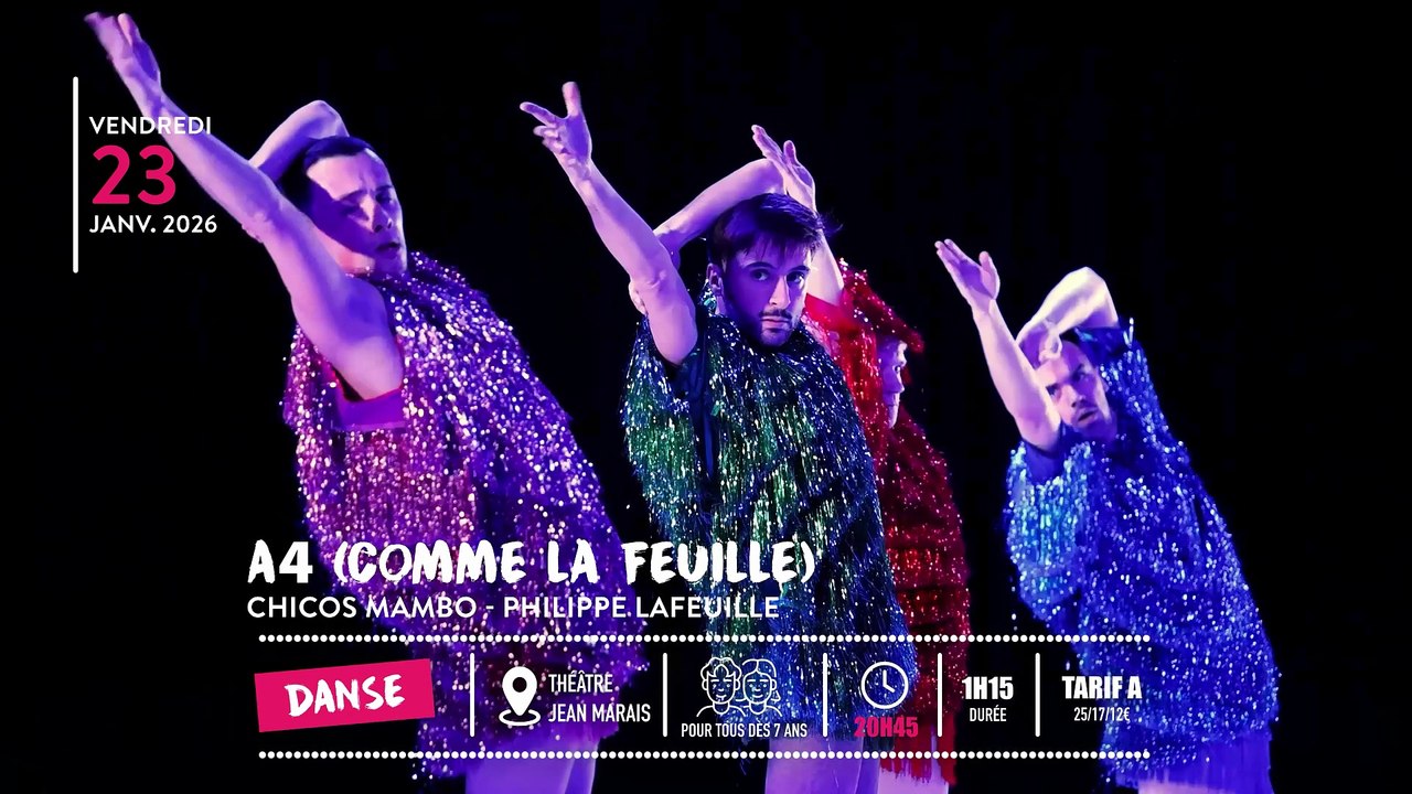 Teaser saison culturelle de Saint Gratien 2025-2026