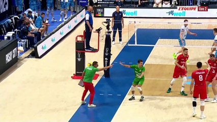 Le replay de Slovénie - Bulgarie (Set 1) - Volley