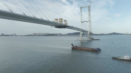 [인천] 인천 제3연륙교 모든 구간 연결 완료...공정률 92% / YTN