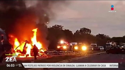 16 muertos deja el accidente en la carretera Mérida-Campeche