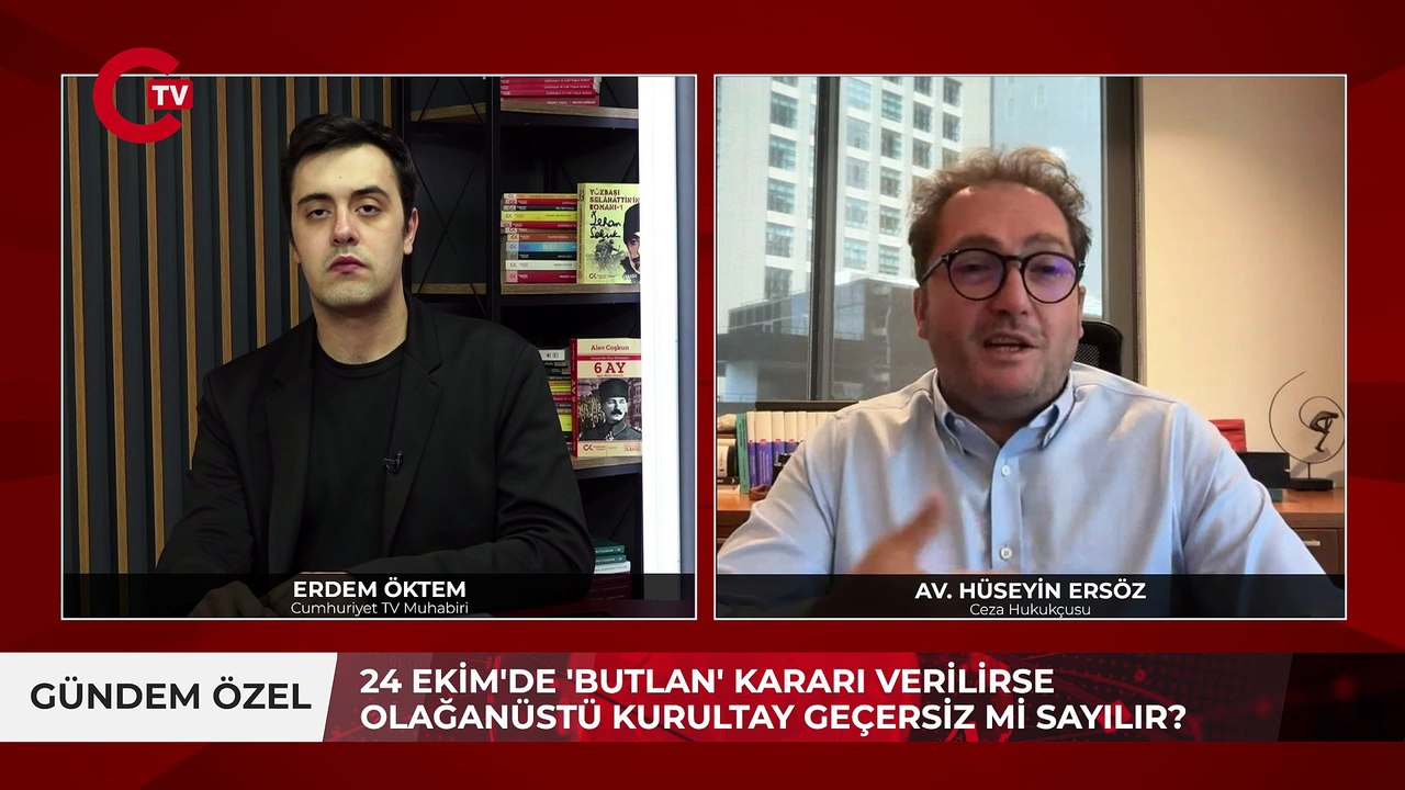 24 Ekim'de butlan kararı verilirse 21 Eylül geçersiz mi sayılır Hukukçu Ersöz açıkladı.