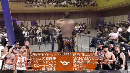 DOUKI, Ren Narita, SANADA, SHO & Yujiro Takahashi vs. Hartley Jackson, Kosei Fujita, Robbie Eagles, Ryohei Oiwa & Zack Sabre Jr.: NJPW Road To Destruction 2025 Day 4 (9/15/2025)
