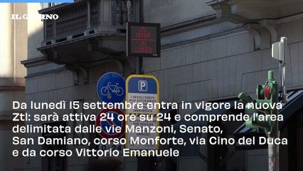 Milano, attivata la nuova Ztl nel Quadrilatero della Moda