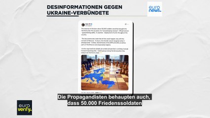 Desinformation aus Russland: Verbündete der Ukraine wollen das Land angeblich unter sich aufteilen