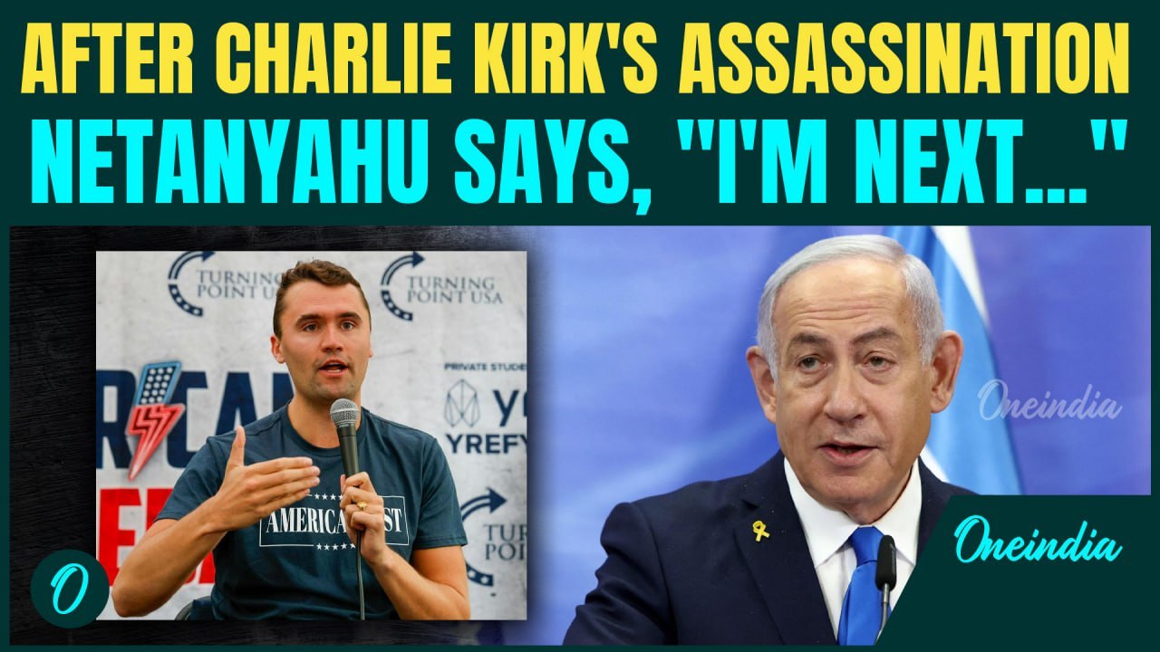 Netanyahu Compares Himself With Charlie Kirk, Warns He Faces SAME THREAT From Political Enemies
