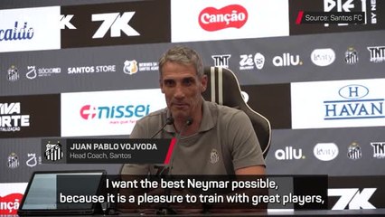 Santos coach believes Neymar is 'one of the greatest in history'