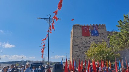 Atatürk'ün Sinop'a gelişinin yıl dönümü coşkuyla kutlandı