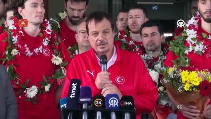 Ergin Ataman: "Türk milletine çok teşekkür ediyoruz"