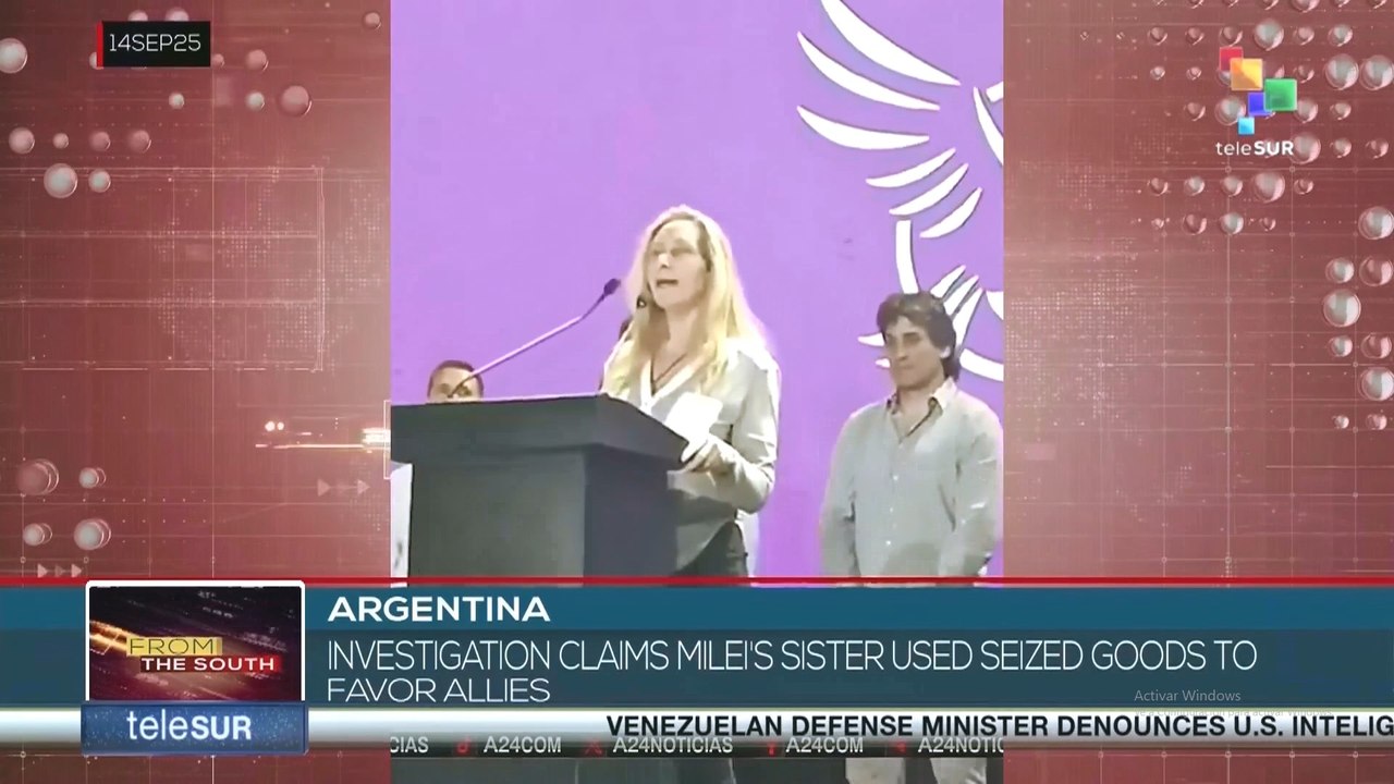 Argentina: investigation claims Milei’s sister used seized goods to favor allies