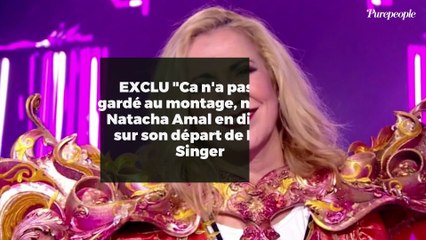 EXCLU "Ca n'a pas été gardé au montage, mais..." : Natacha Amal en dit plus sur son départ de Mask Singer