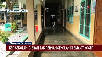 Kepala Sekolah Santo Yosef Solo Ungkap soal Pendidikan Wapres Gibran di SMA | BERUT