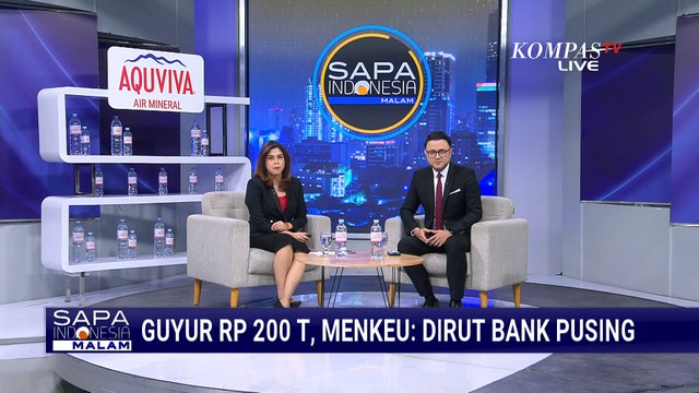 Guyur 200 T, Menkeu Purbaya Yudhi Sebut Dirut Bank Pusing | SAPA MALAM
