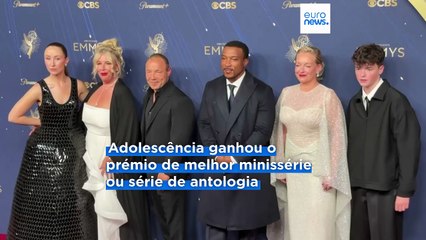 Emmys 2025: "Adolescência", "The Pitt" e "The Studio" vencem em grande - com muitos recordes batidos