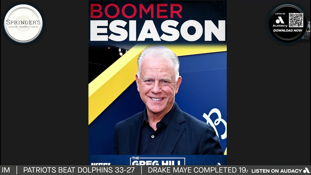 Drake Maye getting more comfortable using legs? Should he? Boomer Esiason joins!