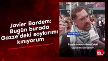Javier Bardem: Bugün burada Gazze’deki soykırımı kınıyorum