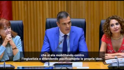 Sanchez: ammirazione per manifestanti filo-palestinesi alla Vuelta