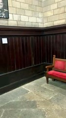 Retrat de Felipe VI a Girona amb imatges de l'1-O