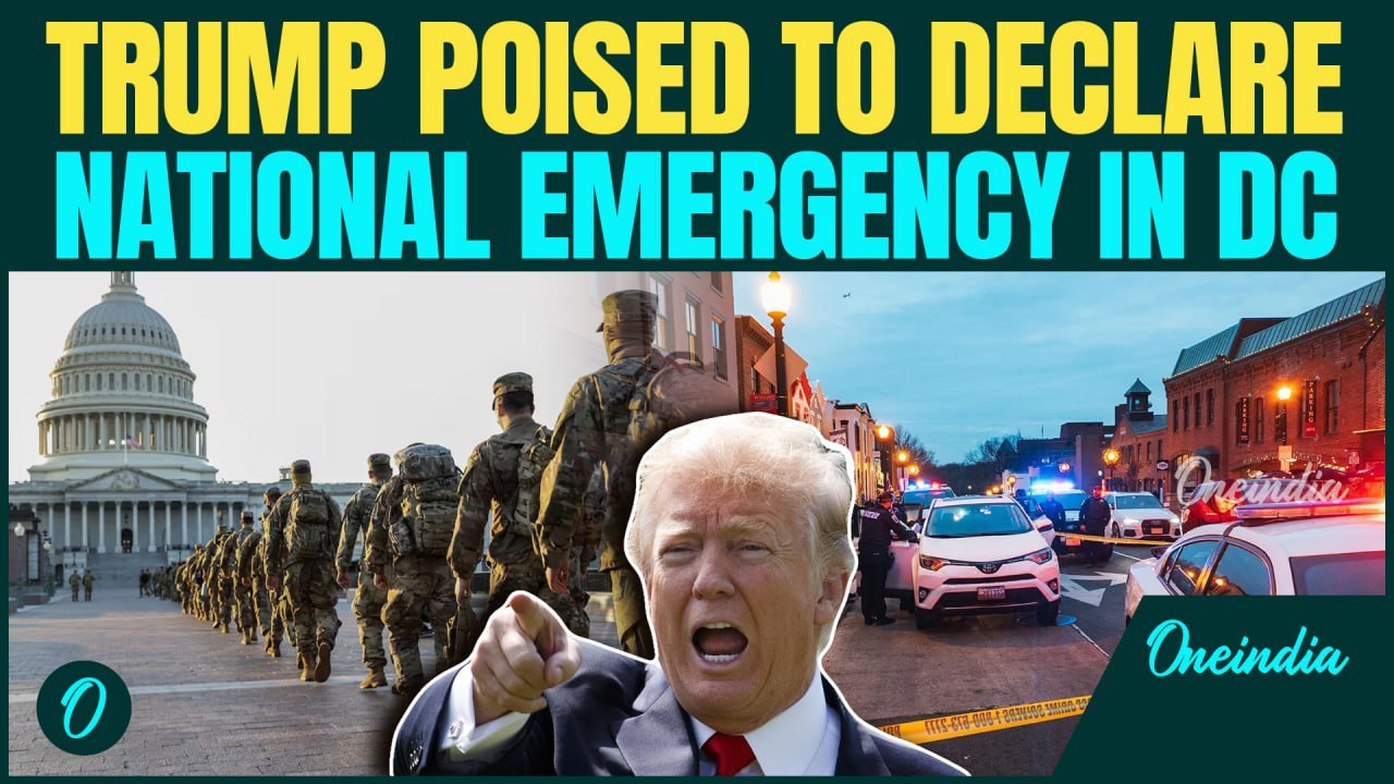 Trump Threatens National Emergency in Washington DC: Federal Takeover Looms as Crime Fears Explode