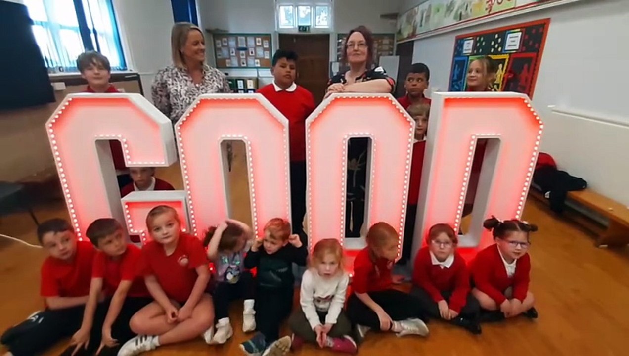 Stoke-on-Tern Primary School near Market Drayton celebrates a glowing Ofsted report