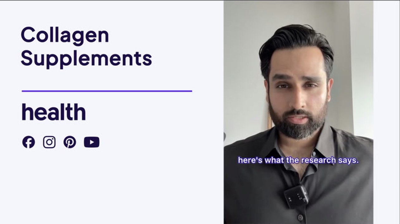 What You Should Know about Collagen Supplements