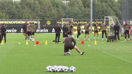 Dortmund TRAINIERT für Champions-League-Auftakt gegen Juventus