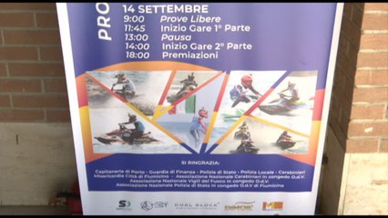 "Grand Prix Aquabike", spettacolo sull'acqua in scena a Fiumicino