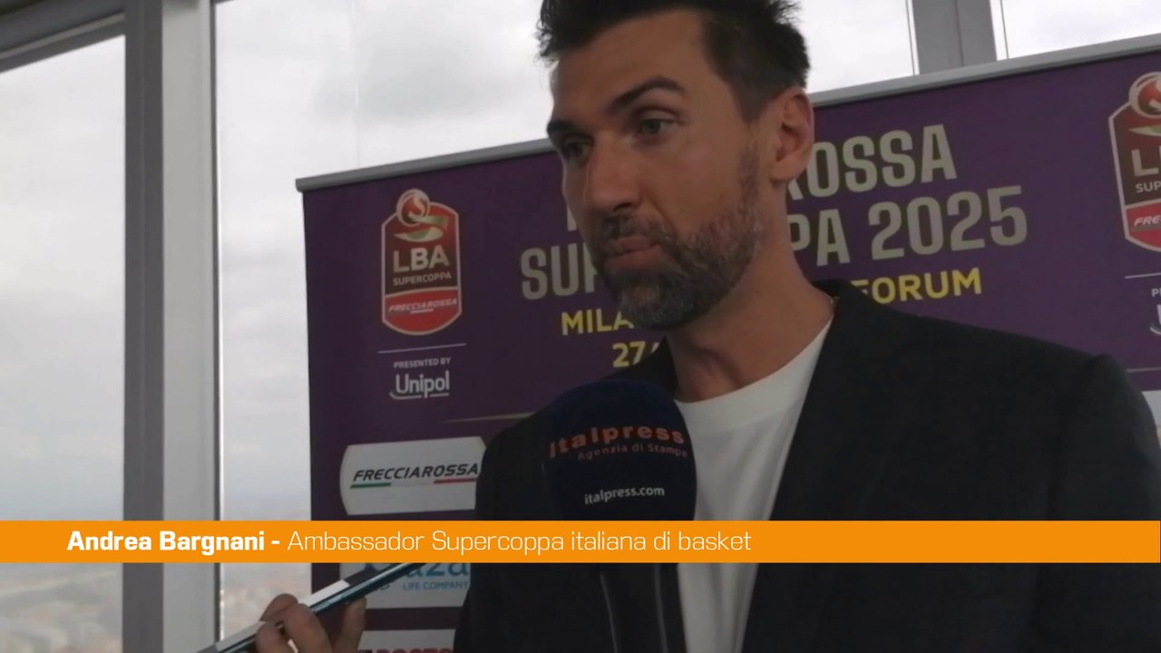 Bargnani "L'Italia ha bisogno di eventi sportivi come la Supercoppa"