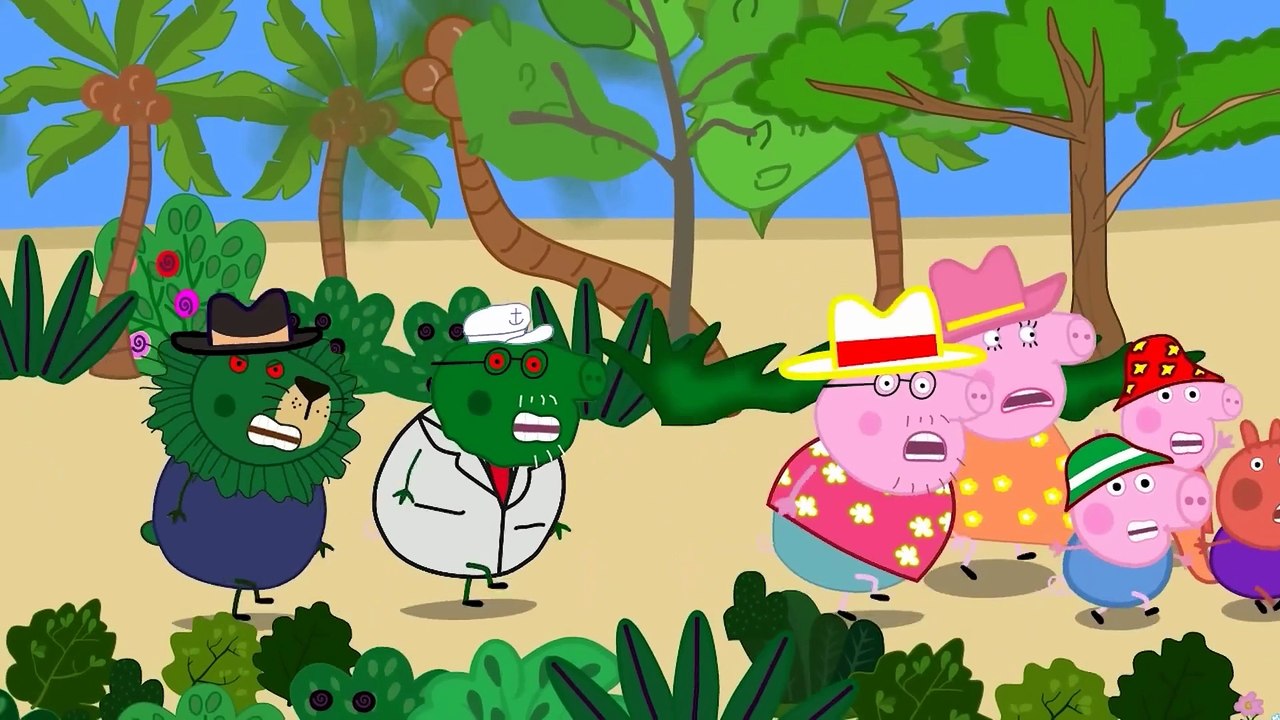 Zombie Granny at School! 🏫🧟 Peppa Pig & Friends Funny Scary Adventure 🐷