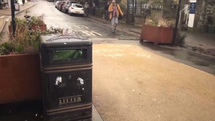 How do locals feel about their bin services?