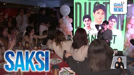 Dustin Yu, napaluha sa kanyang fan meet dahil sa suporta ng fans | Saksi