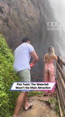 Waterfall Proposal Surprise 💍 She Turns Around to Pure Magic!|| Heartsome 💖