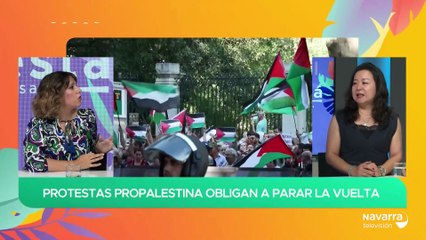 Está Pasando en Verano 15/09/2025 con las movilizaciones en favor de Palestina, las calabazas más grandes de España que están en Valtierra y la rastreadora internacional Elvia