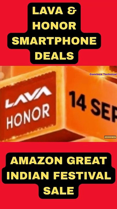 LAVA & HONOR SMARTPHONE DEALS in amazon great indian sale #short