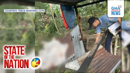 Ex-Navy Officer na itinumba umano ang kapitbahay dahil sa baboy, arestado | SONA