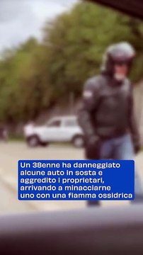 Tunisino 38enne Armato di Piede di Porco e Fiamma Ossidrica Arrestato dopo Caos in Strada: Solo il Taser Riesce a Fermarlo