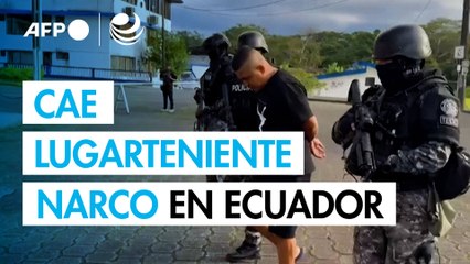Capturan al lugarteniente de un capo ecuatoriano