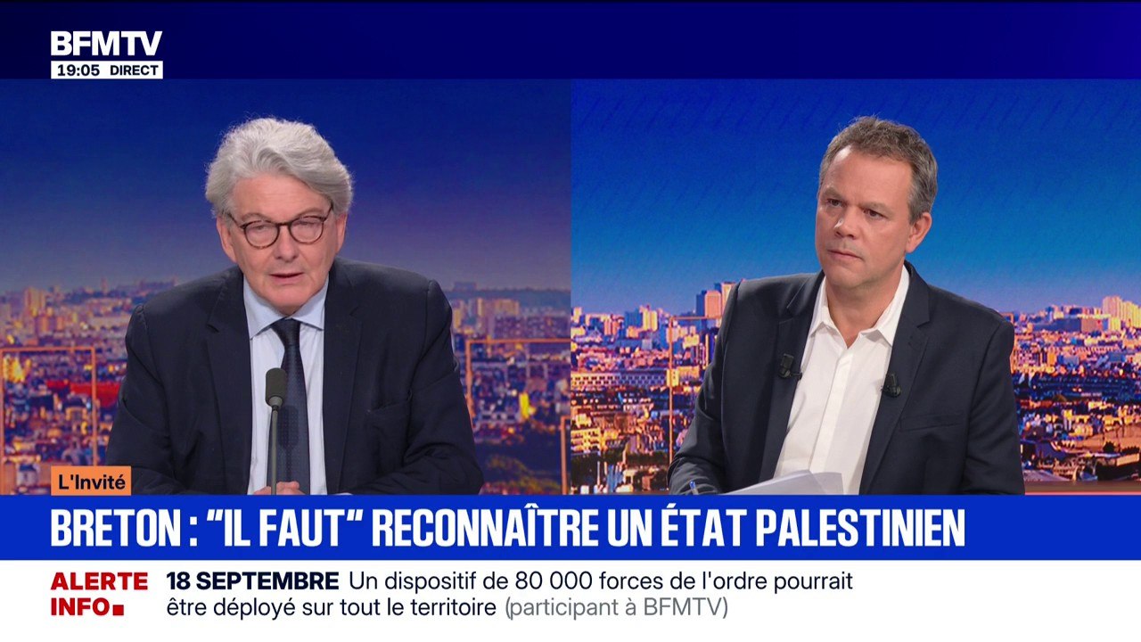 Manifestation anti-immigration: "Il y a une dynamique" nationaliste en Europe, estime Thierry Breton ancien Commissaire européen au marché intérieur