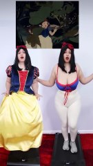 BLANCA NIEVES VS BOSQUE ATERRADOR 🌲😱#JocyCosplay #Cosplay