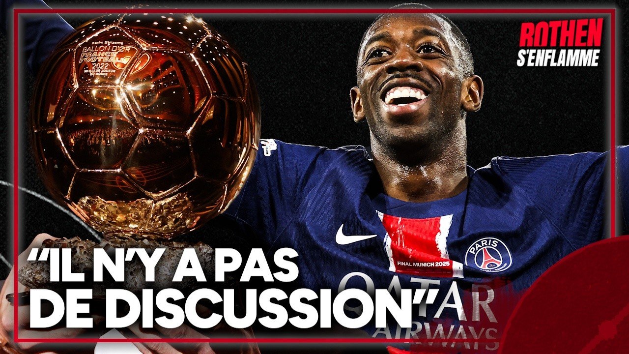 "S'il s'appelle Messi ou CR7, il n'y a pas de discussion", Luis Campos vote Dembélé Ballon d'Or