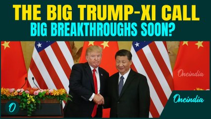 Trump in Damage-Control mode with China | ‘After losing India & Russia’ To Speak with Xi | U.S-China