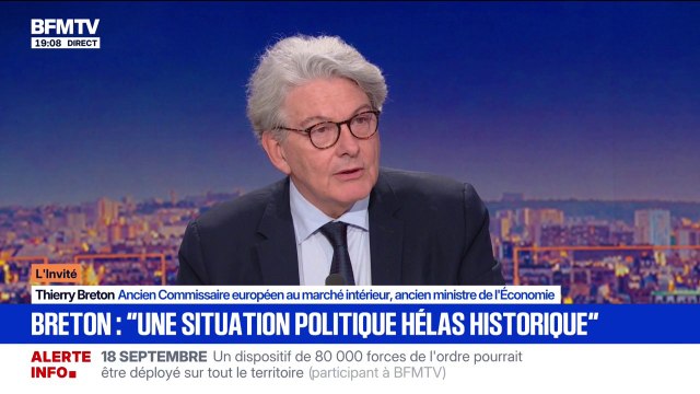 Immigration: L'Europe a un problème avec l'intégration , estime Thierry Breton, ancien Commissaire européen au marché intérieur, ancien ministre de l'Économie