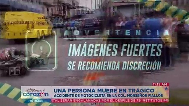 ¡Lamentable! Motociclista perece tras impactar con otro automotor en Comayagüela