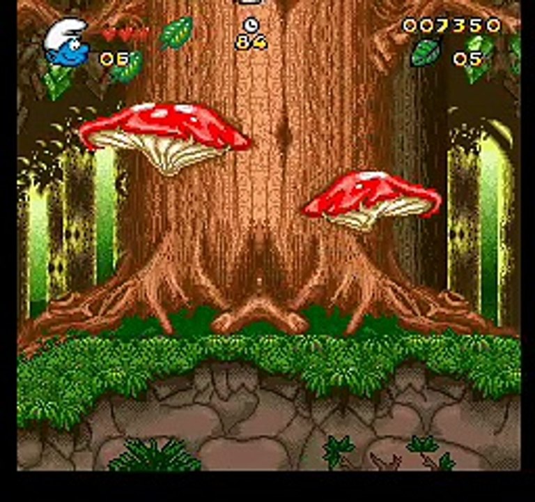 Les Schtroumpfs online multiplayer - snes