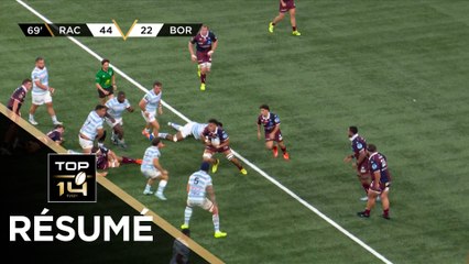 TOP 14 Saison 2025-2026 J02 - Résumé Racing 92 - Union Bordeaux-Bègles